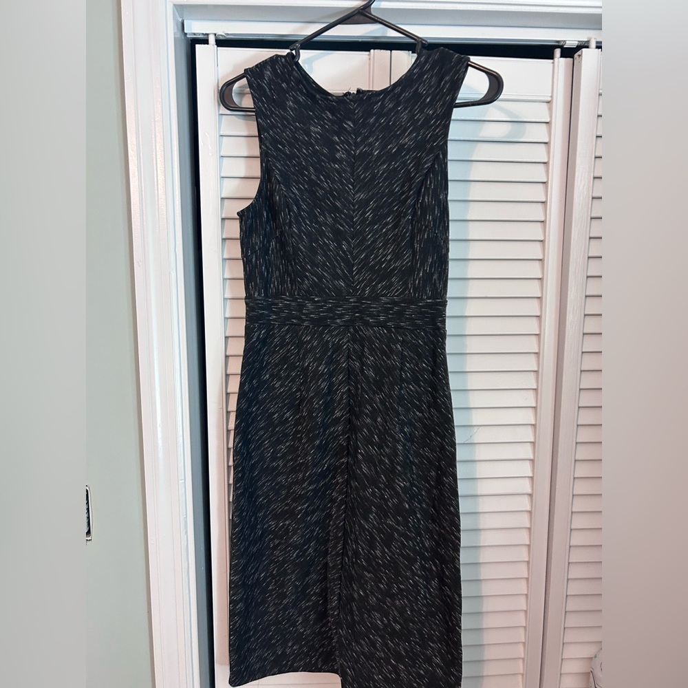 Apt. 9 Black and White Speckled Sleeveless Dress